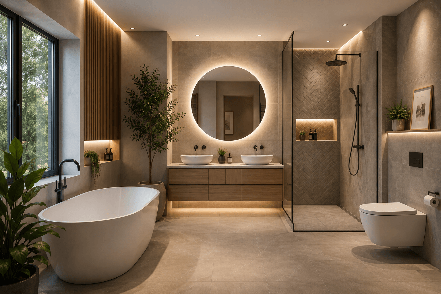 Newly renovated Plumbitall bathroom with modern vanity and basin