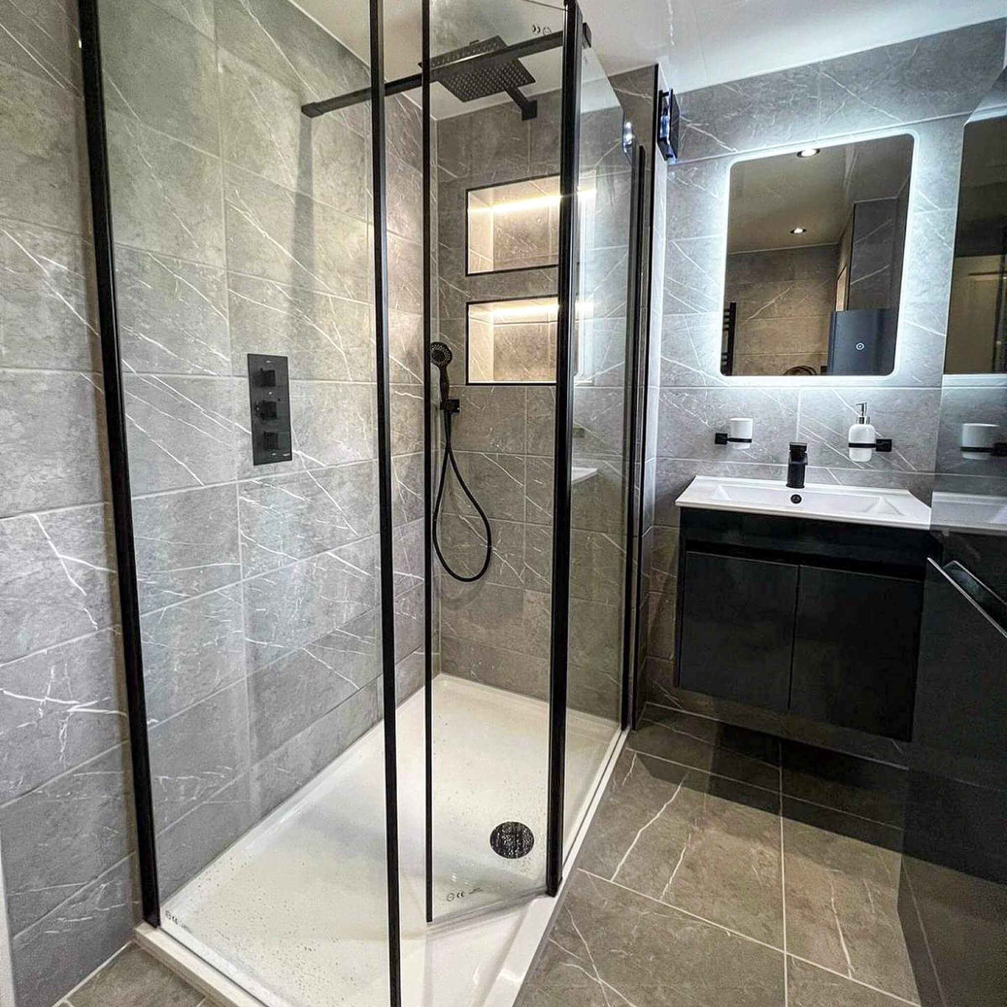 Modern ensuite Didsbury