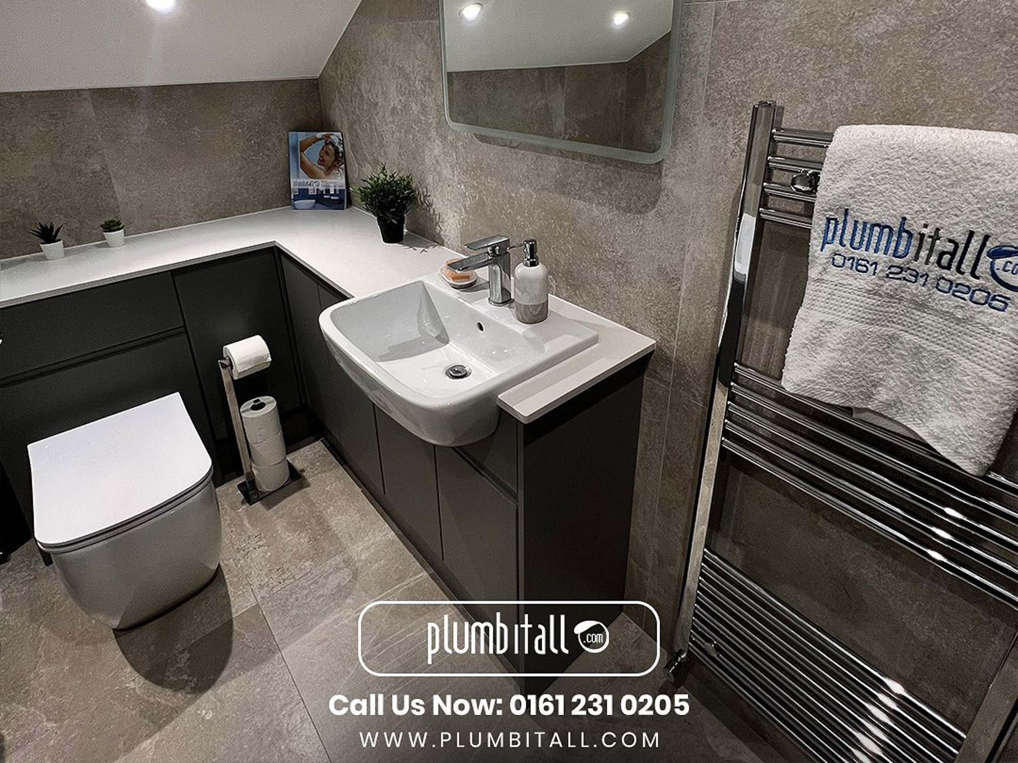 Family bathroom Stockport